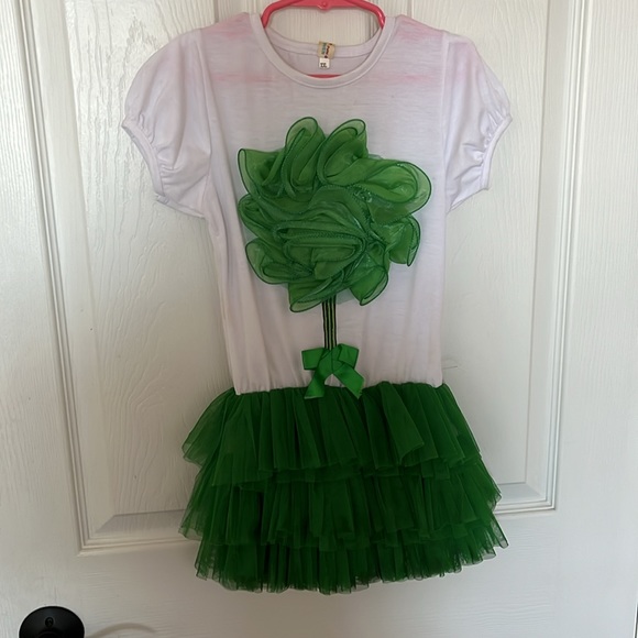 St.Patricks day dress + 2 green tutus for kids - Picture 7 of 10